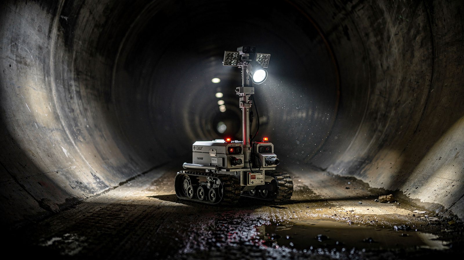 Delta Scan tracked rover