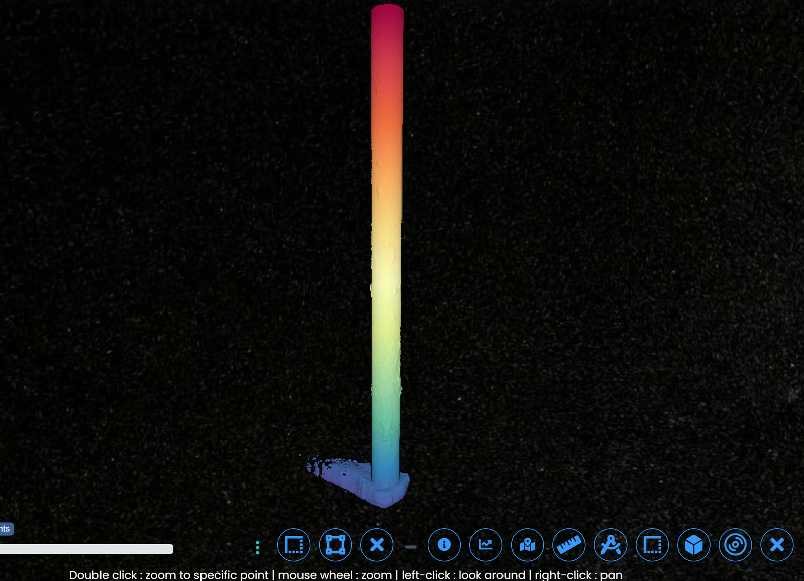 Raise-bore profile captured without personnel entry.
