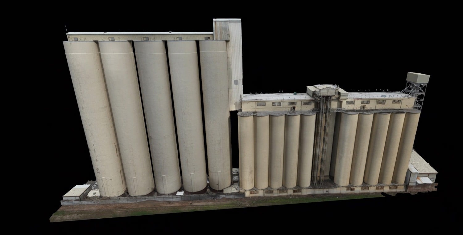 Baseline visual inspection of a large silo array in KwaZulu-Natal